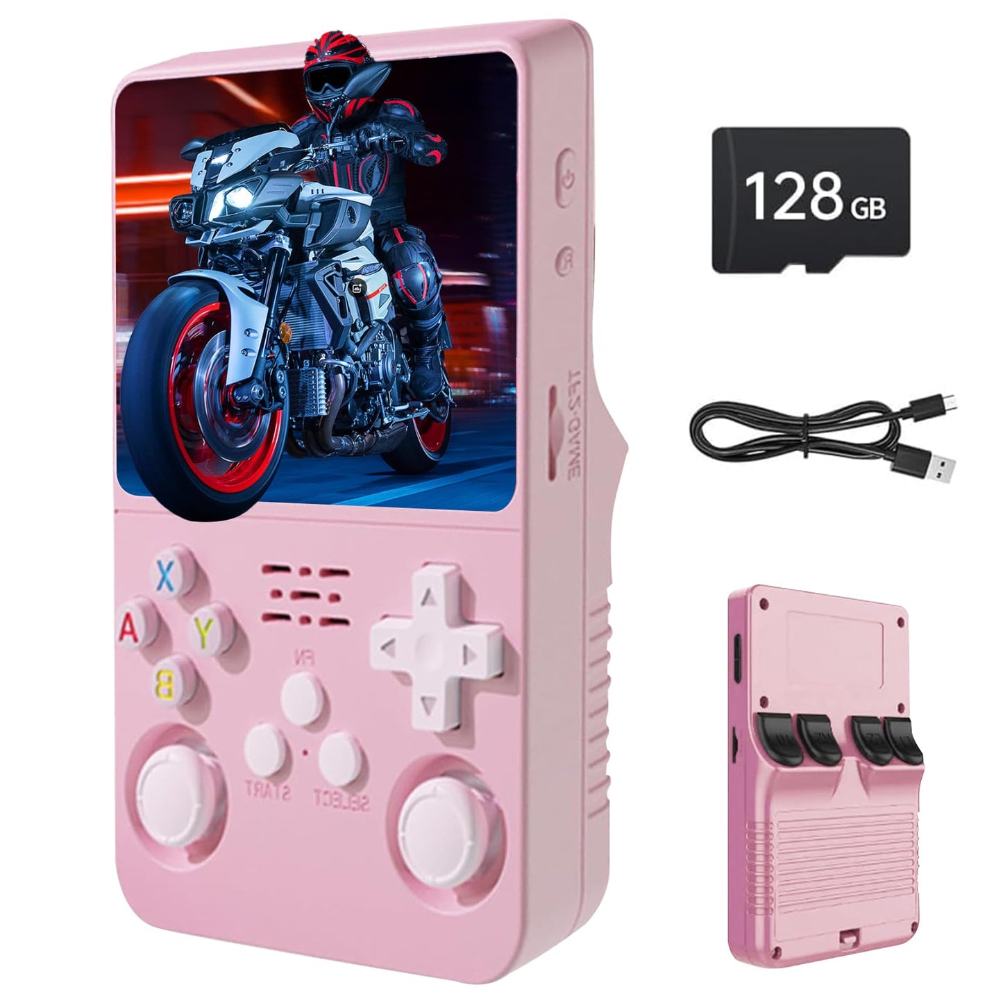 R36S - Consola de mano de videojuegos retro 128 GB