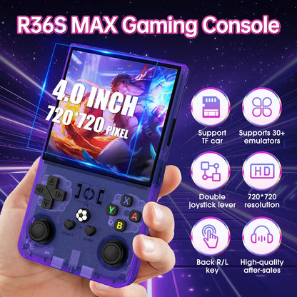 R36max Consola portátil Retro R36max 128G